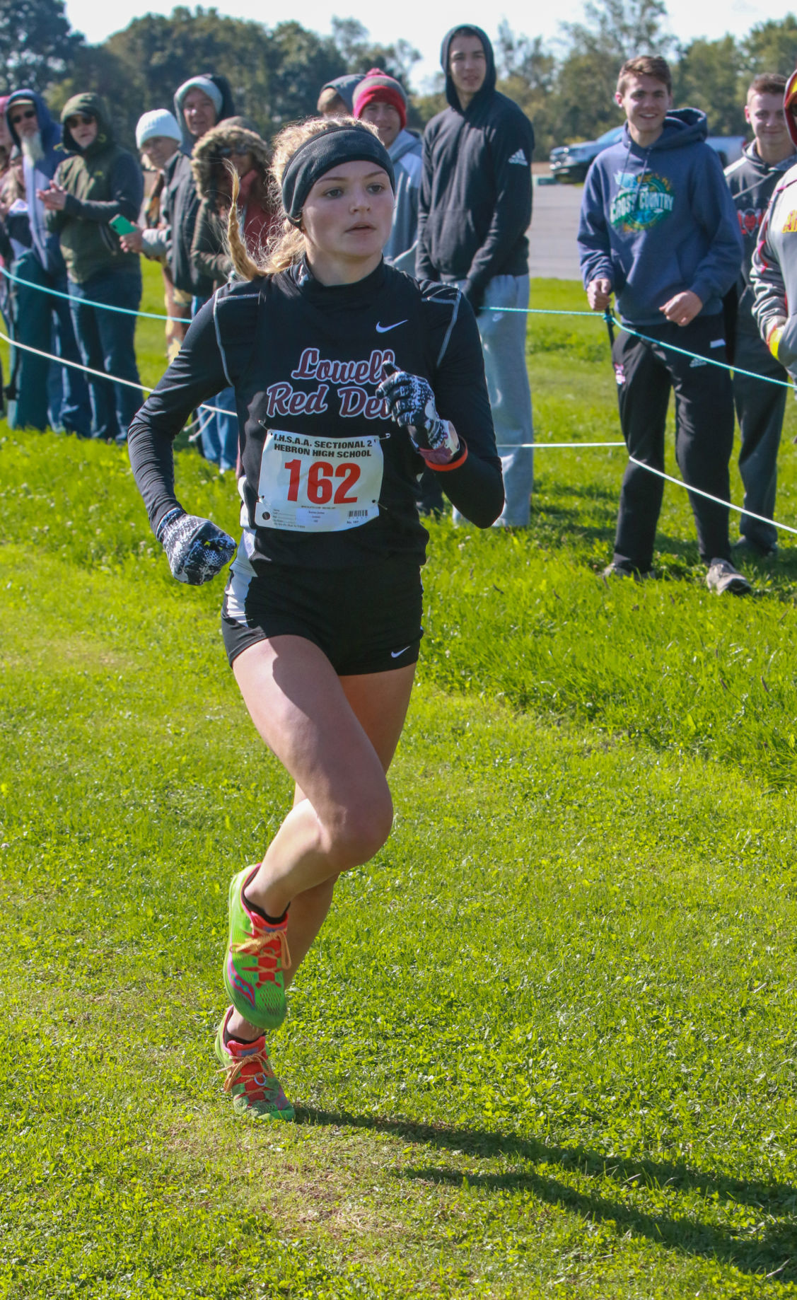 Karina James, Lowell, cross country